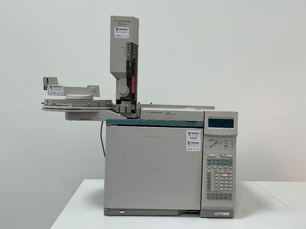 Image of Agilent 6890N GC with sampler 100positions / SSL COC and FID TCD